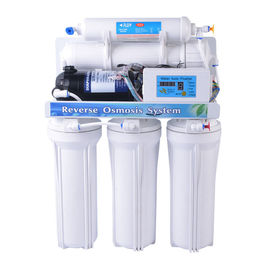Sistema doméstico nivelado 220V 15W do RO do manual para o tratamento da água eletrolítico